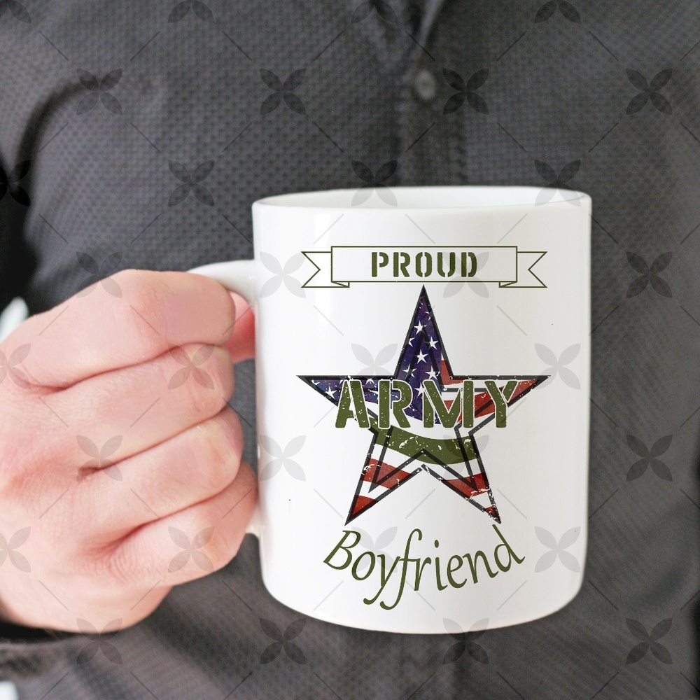 Proud Army Boyfriend Mug